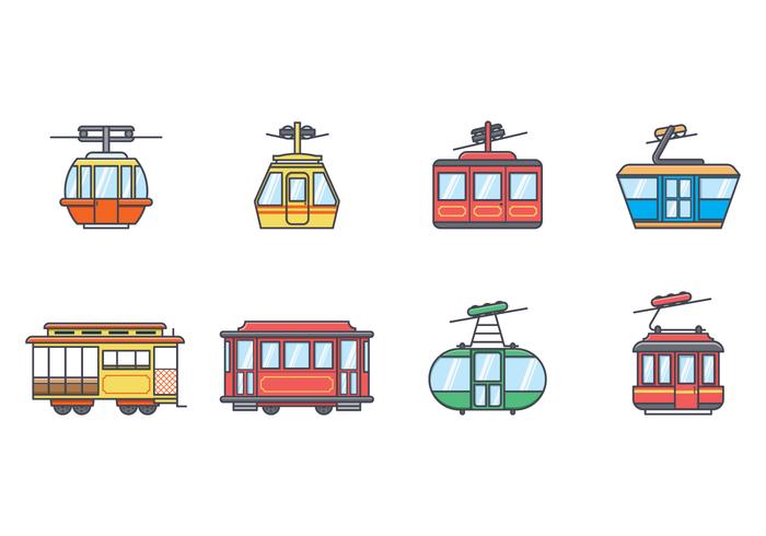 Free Cable Car Vector