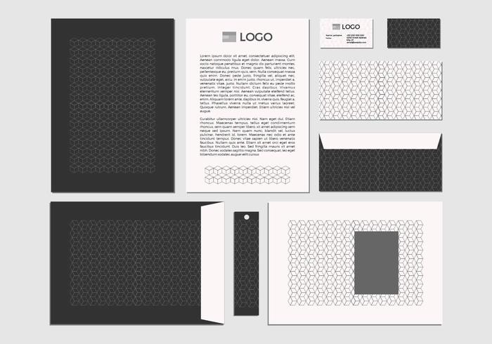 Free Greyscale Identity Vector 4 Free Greyscale Identity Vector 4