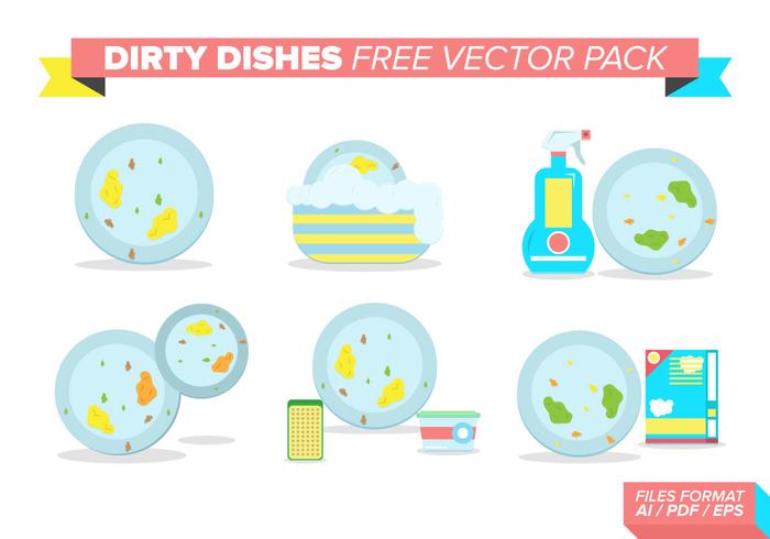 Dirty Dishes Free Vector Pack Dirty Dishes Free Vector Pack