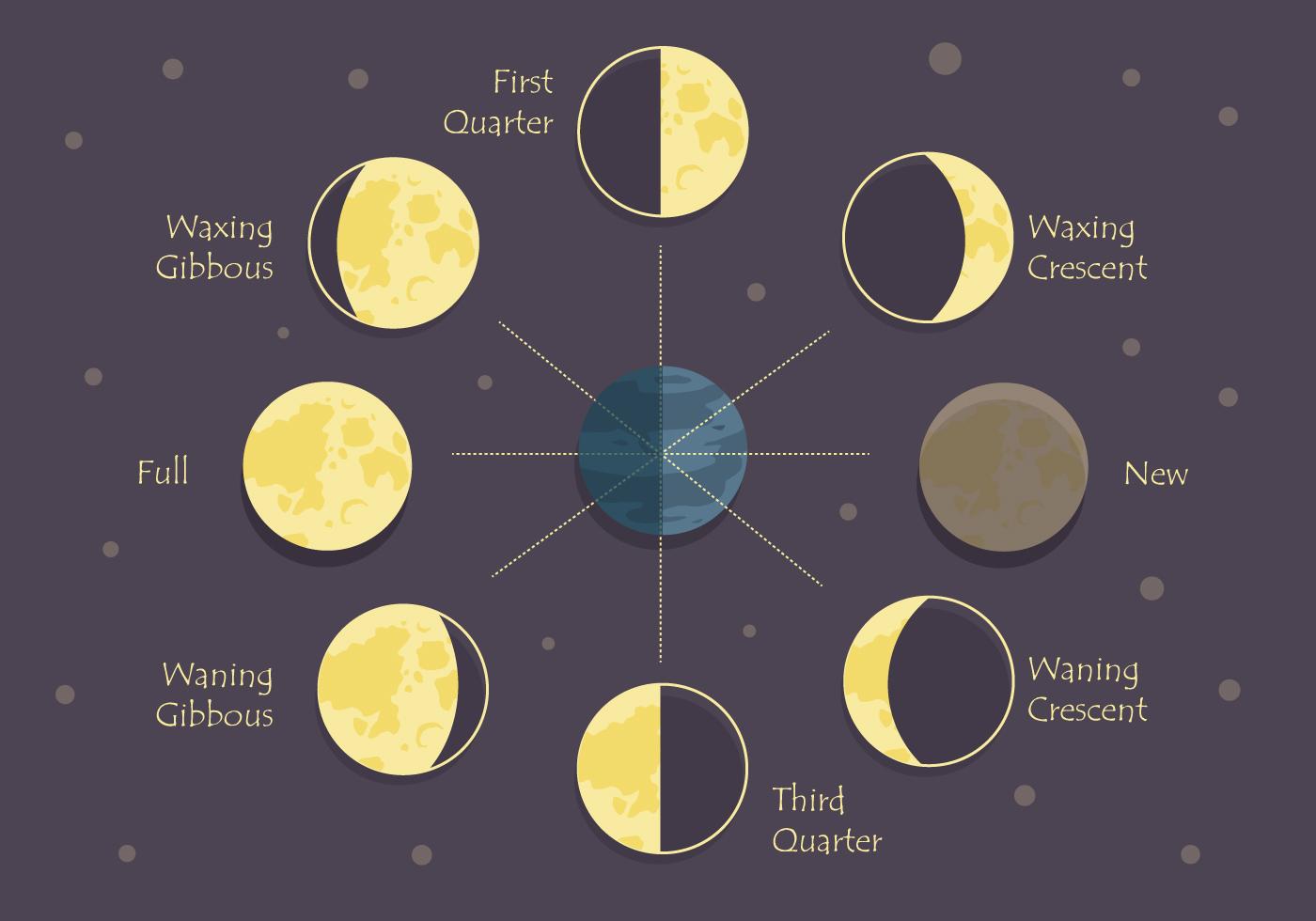 Lunar phases randomkiza