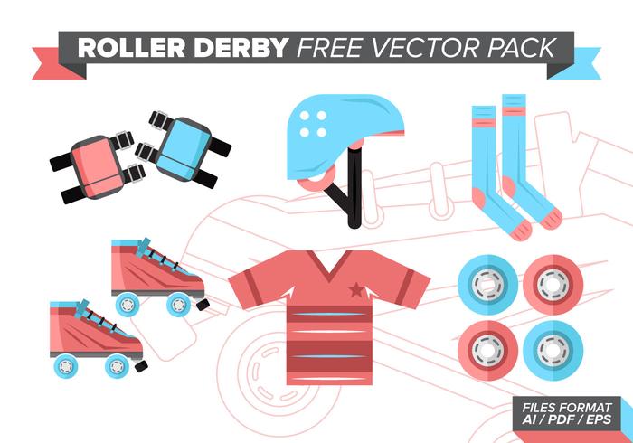 Roller Derby Free Vector Pack Roller Derby Free Vector Pack