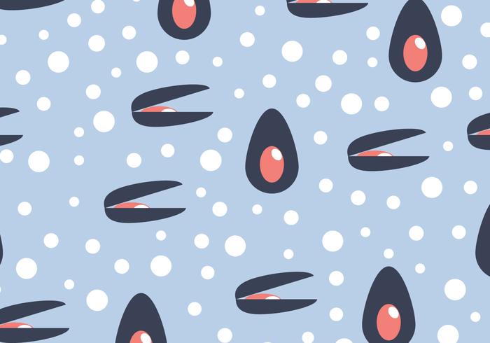 Mussel Pattern Vector 