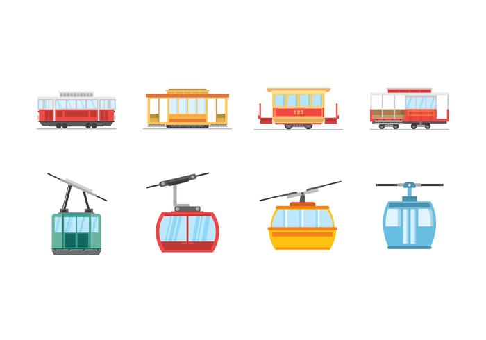 Free Cable Car Vectors