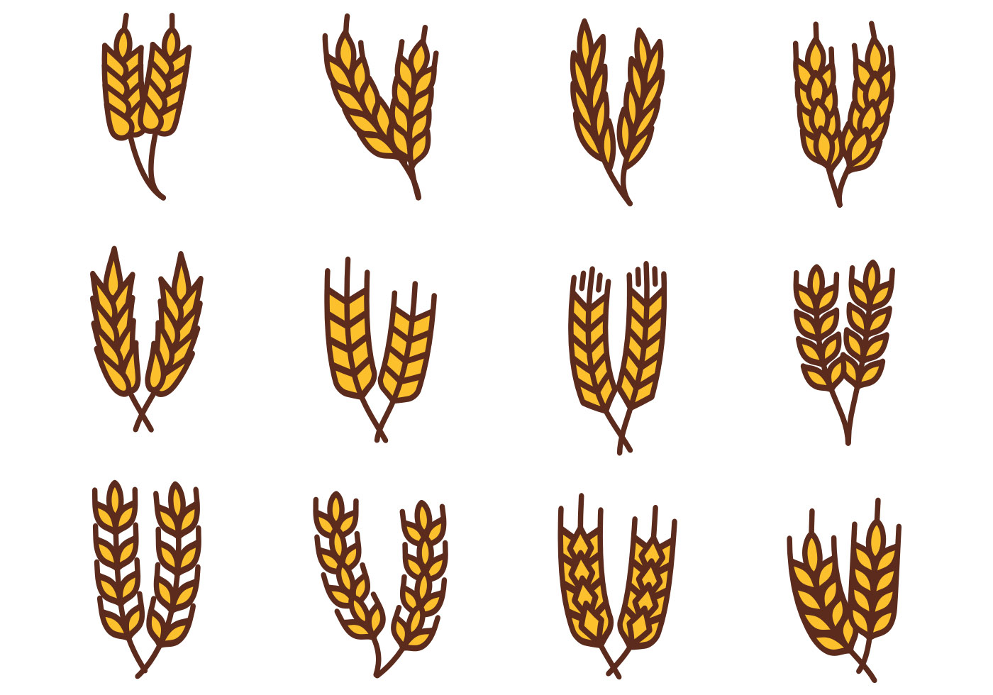 Download Free Wheat Vector 116541 Vector Art at Vecteezy