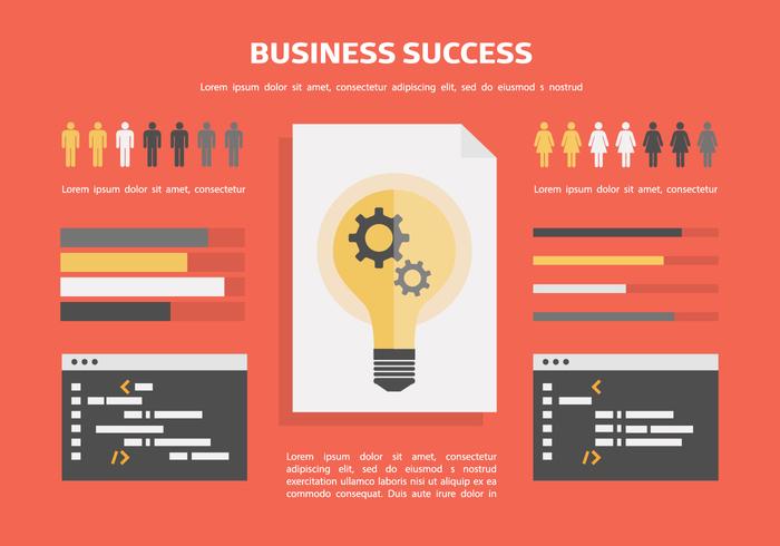 Vector libre plano de comercialización de fondo vectorial