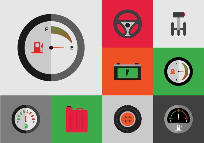 EARMARKED Free Car Icons Vector