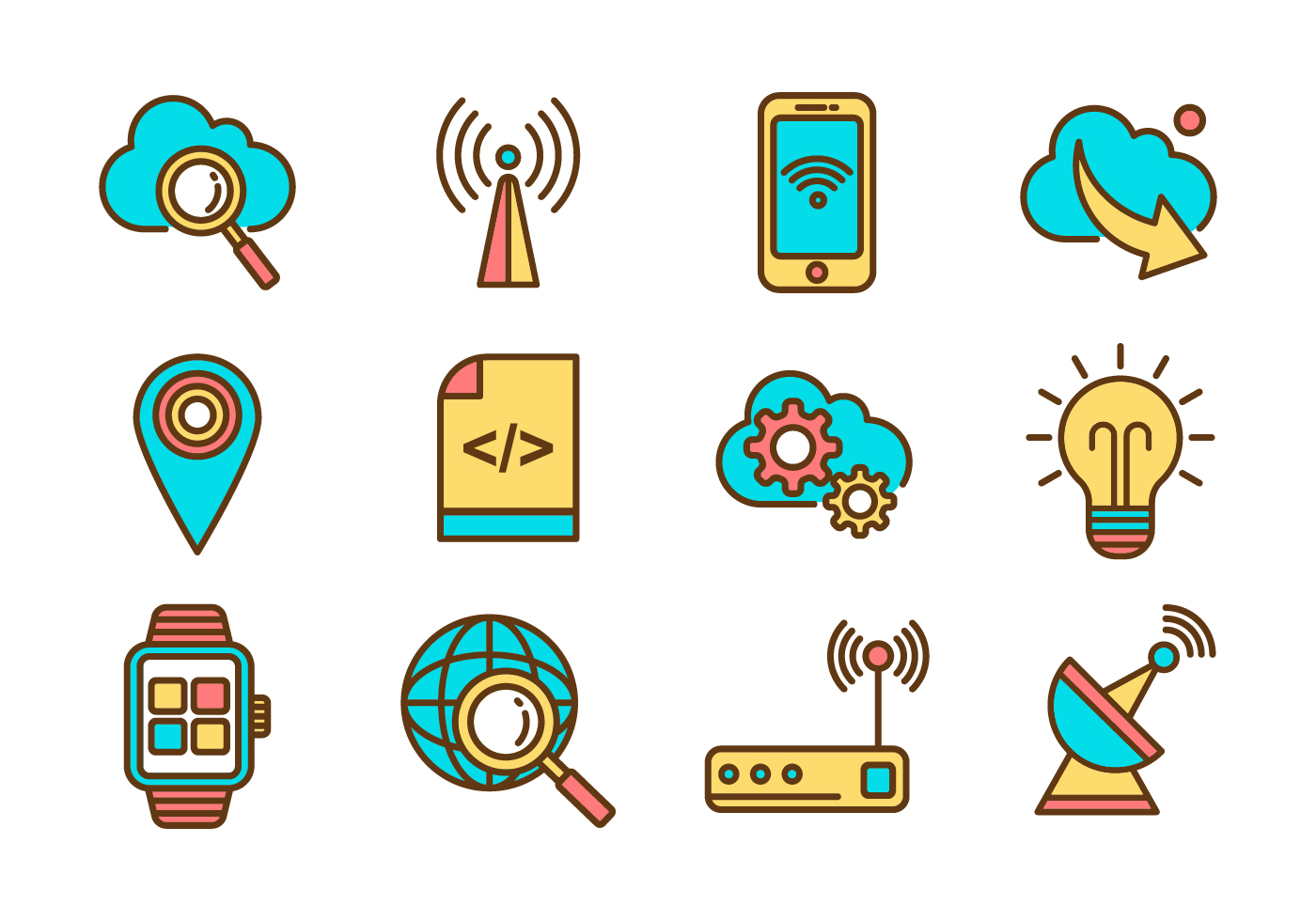 Download Free Internet Icons Vector - Download Free Vector Art ...