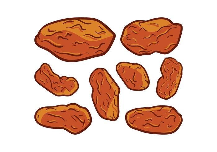 Free Raisins Vector