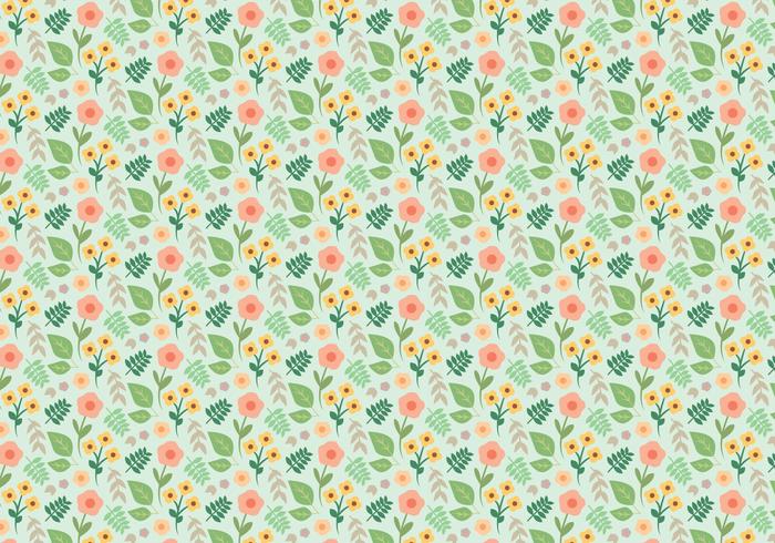 Plant Flower Pattern vector
