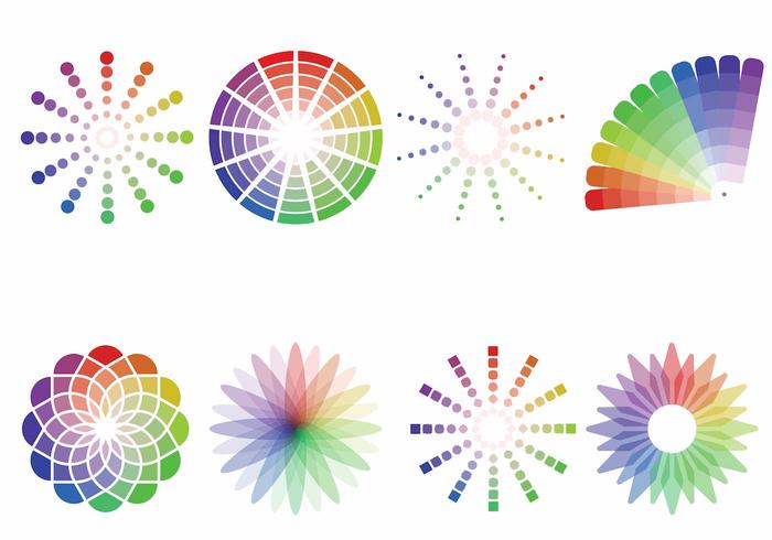 Muestras de color vector