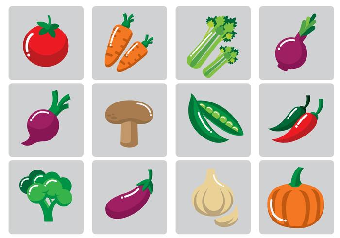 Vegetables Vector Illustration