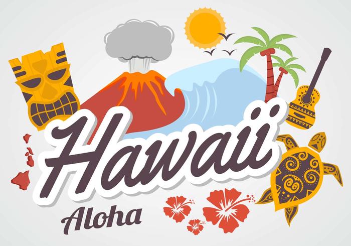 Vector libre de Hawaii