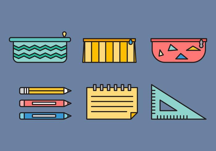 Free Pencil Case Vector 2