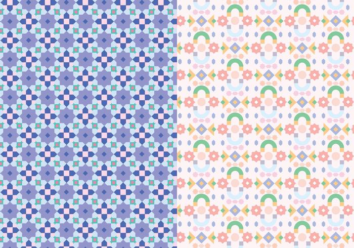 Mosaic Motif Pattern vector