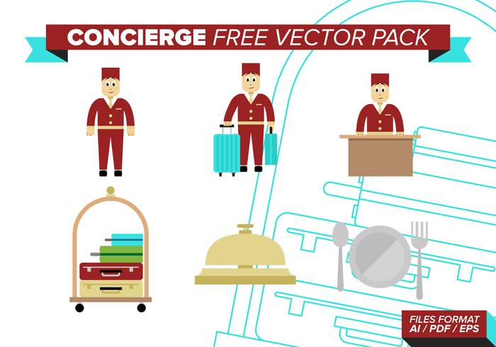 Concierge Free Vector Pack Concierge Free Vector Pack