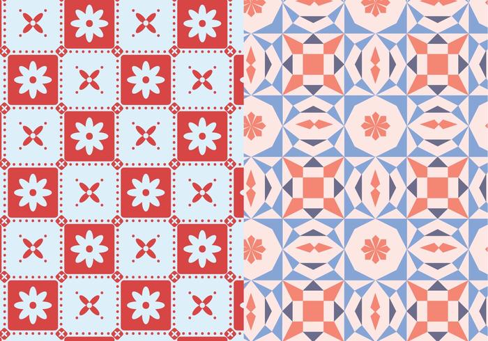 Mosaic Geometric Pattern vector