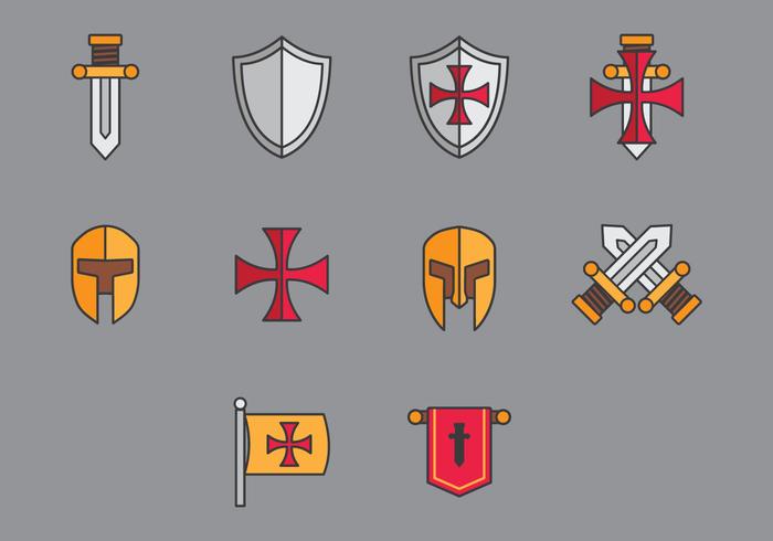 Templar Icon Vectors Templar Icon Vectors