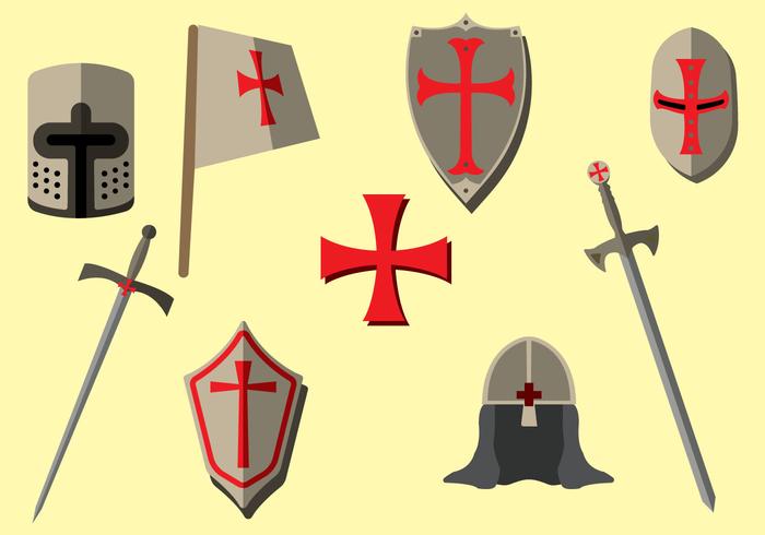 FREE TEMPLAR ICONS vector