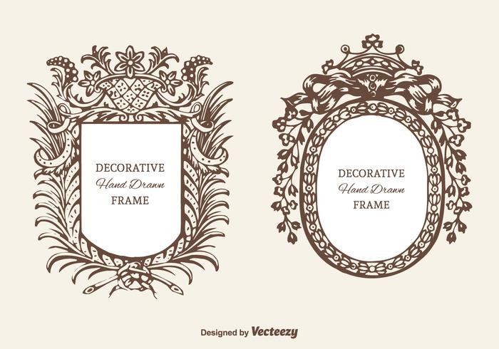 Free Decorative Cartouche Vector Set