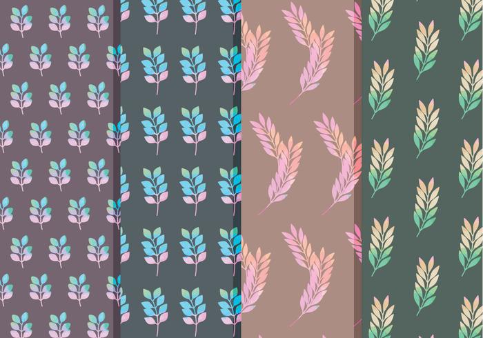 Vector Floral Branch Patterns