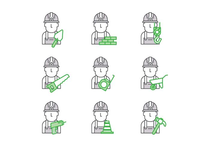 Free Bricklayer Vector