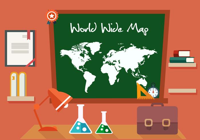 Free Back to School Vector Illustration Free Back to School Vector Illustration