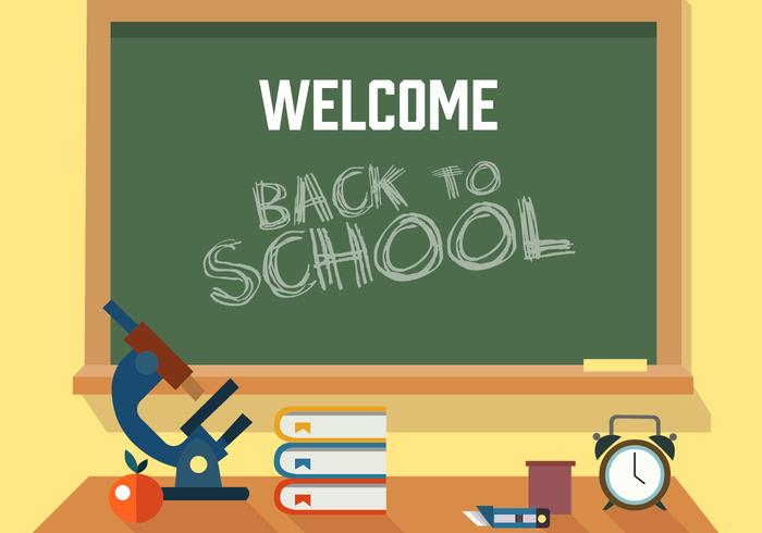 Back to School Vector Illustration