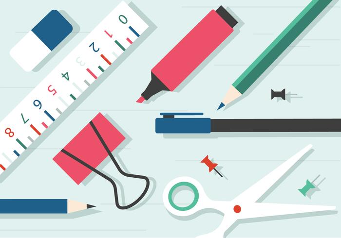 Set Of Writing Utensils Royalty Free SVG, Cliparts, Vectors, and Stock  Illustration. Image 18690045.