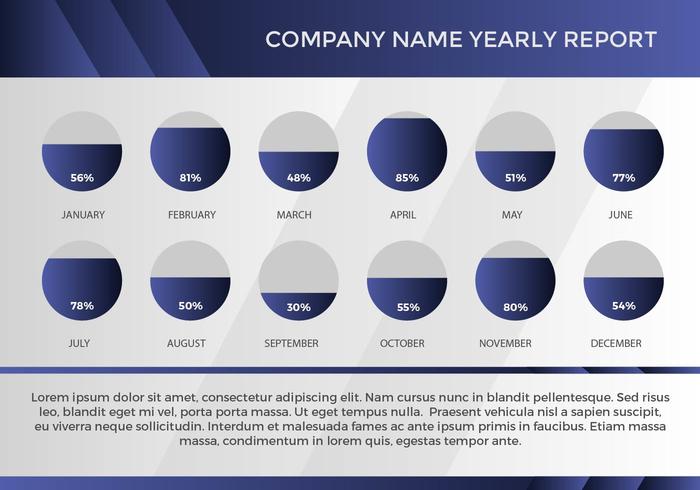 Free Annual Report Vector Presentation 7 Free Annual Report Vector Presentation 7