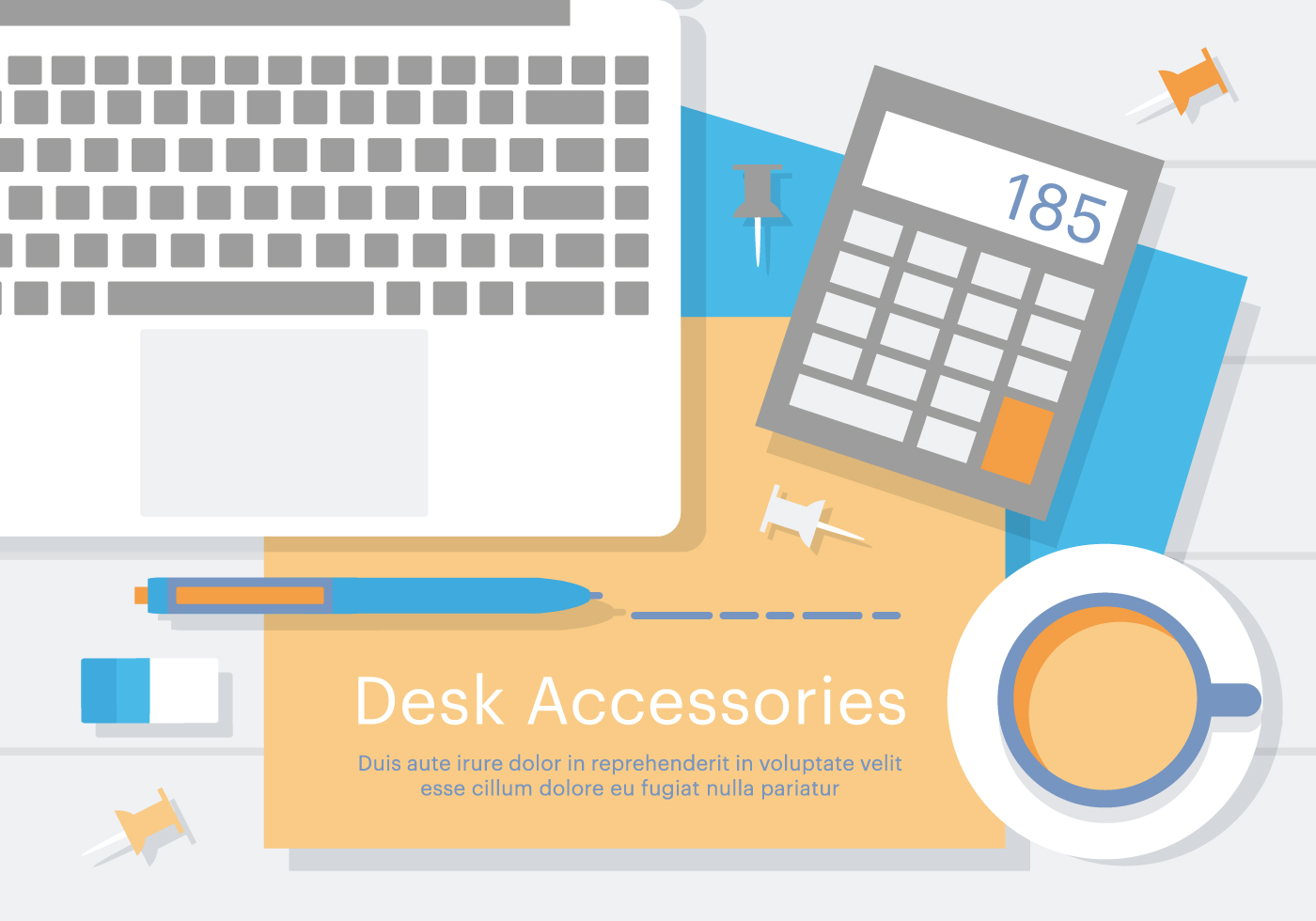 Free Business Desk Accessories Download Free Vectors Clipart