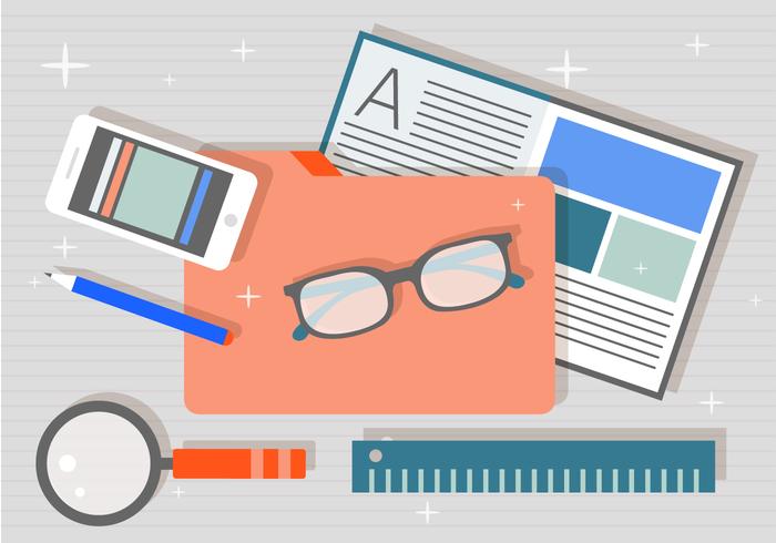 Free Flat Business Office Vector Elements