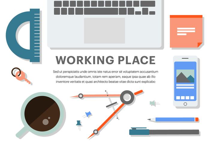 Free Flat Business Office Vector Elements