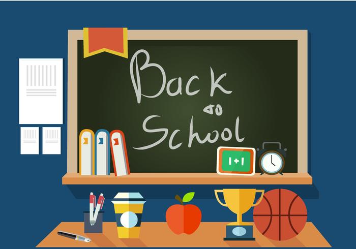 Back to School Vector Illustration