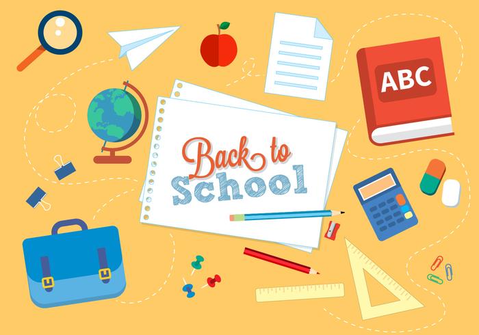 Back to School Vector Illustration