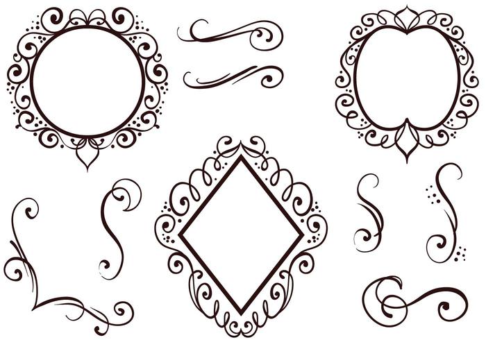 Free Ornaments Vectors