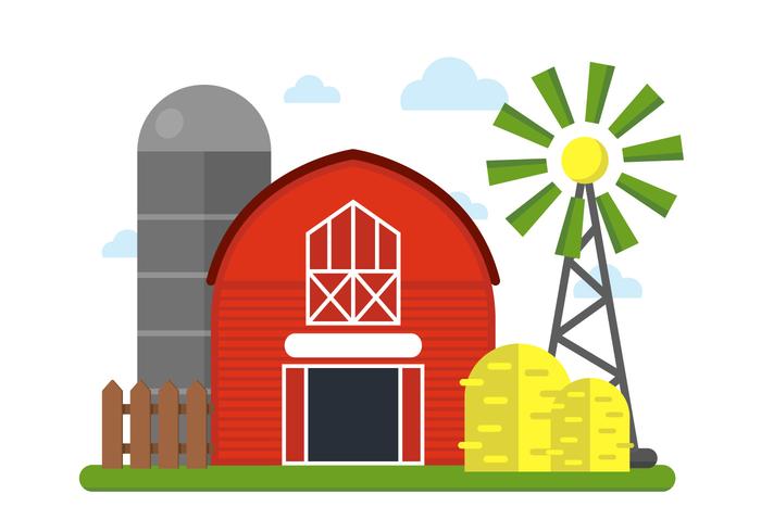 Farm Vector Illustration