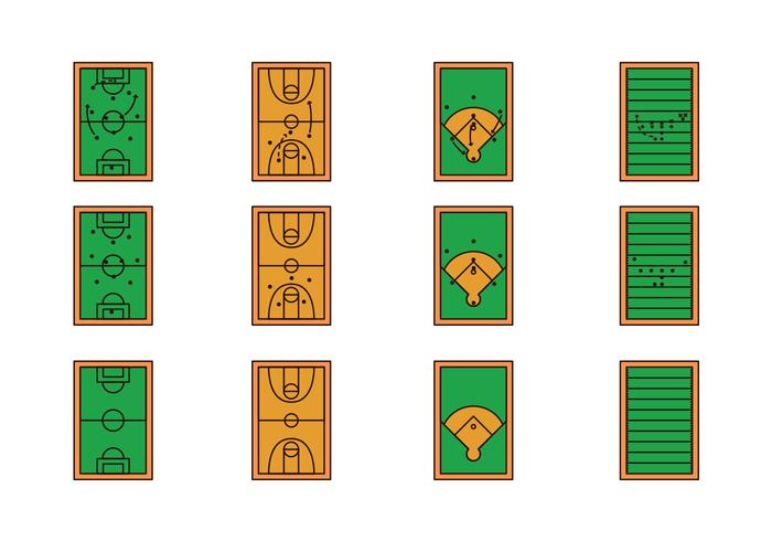 Playbook Tactics Board vector
