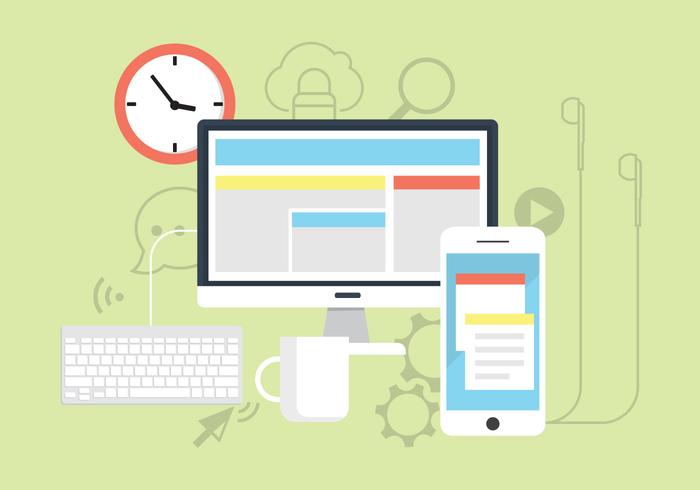 Free Web Business Icons vector