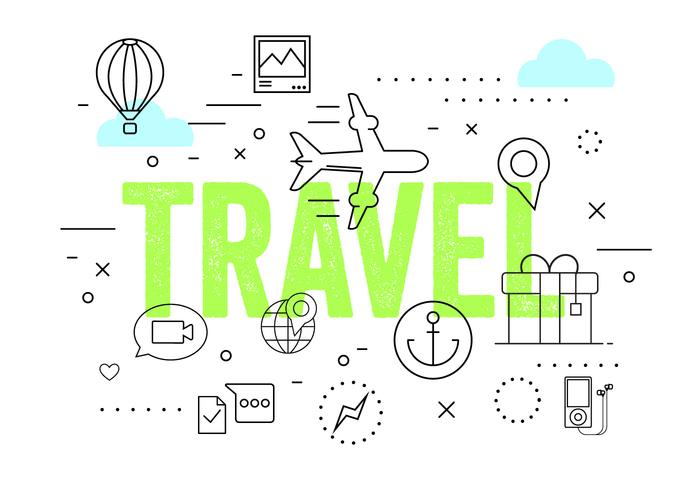 Travel Vector Elements