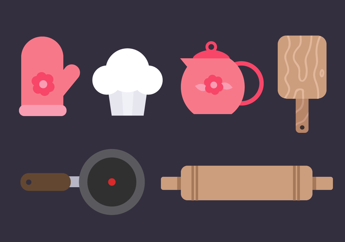 Cooking Elements Vector