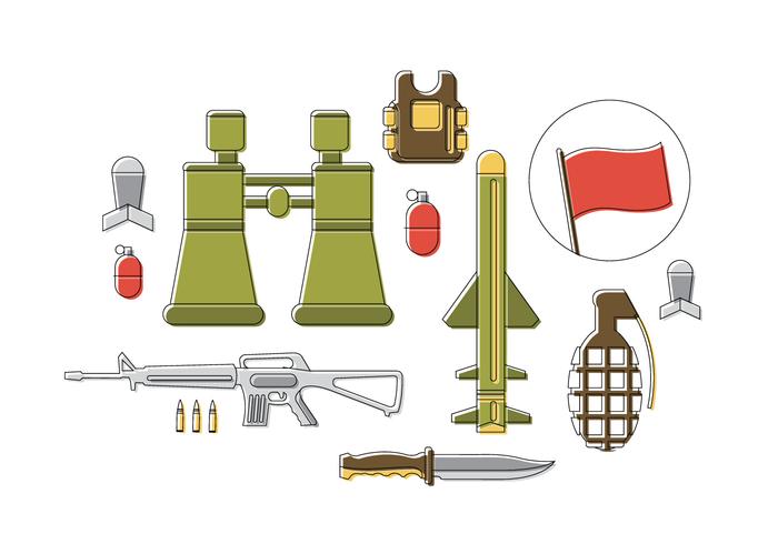 Free Army Vector Icons