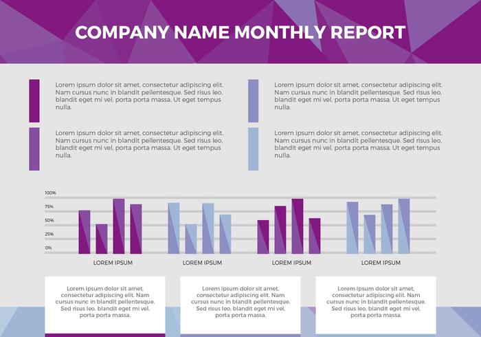 Free Annual Report Vector Presentation 19