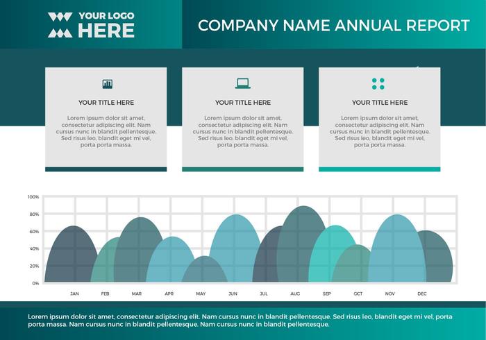 Free Annual Report Vector Presentation 16 Free Annual Report Vector Presentation 16
