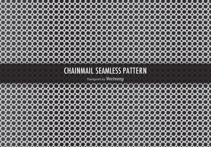 Free Chainmail Vector Seamless Pattern