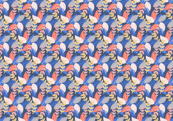 Plant Leafs Pattern vector