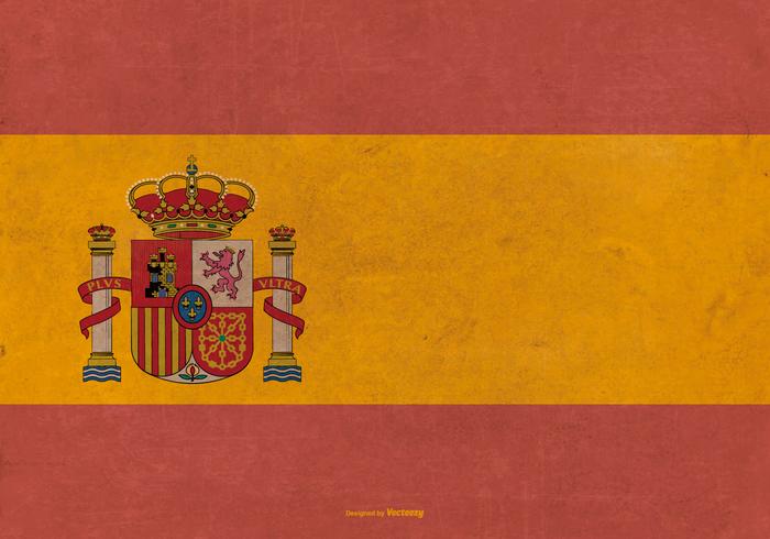 Grunge Flag of Spain Grunge Flag of Spain