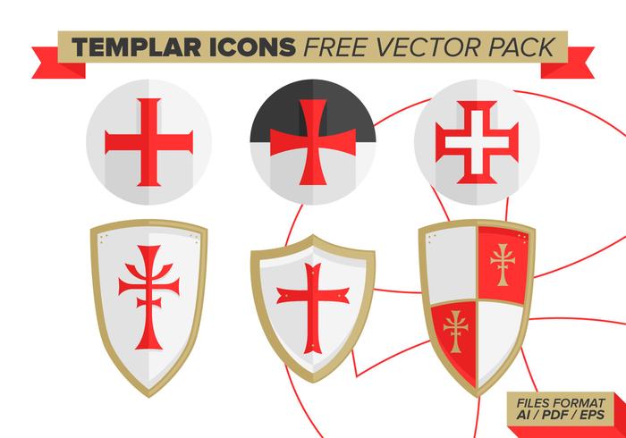 Templar Icons Free Vector Pack Templar Icons Free Vector Pack