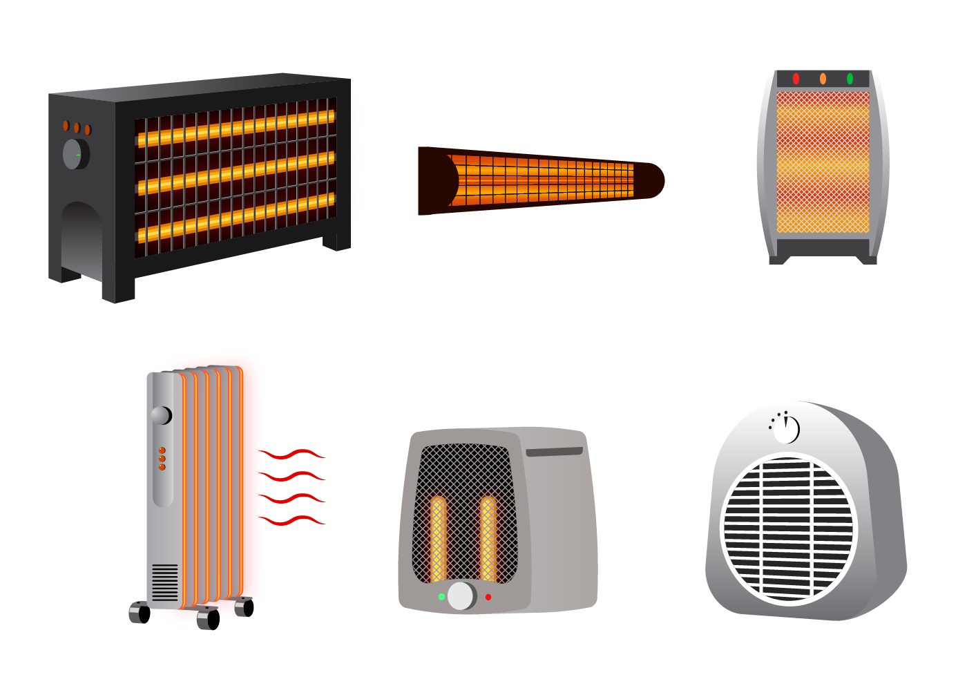 Free Heater Vector 117782 Vector Art at Vecteezy