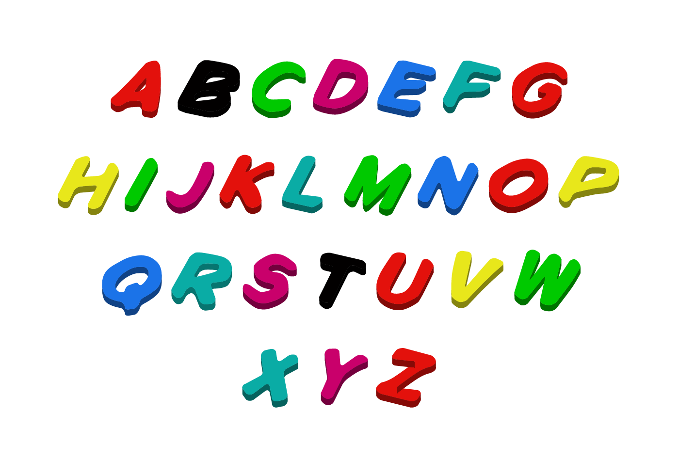 Download Free Letras Vector - Download Free Vectors, Clipart ...