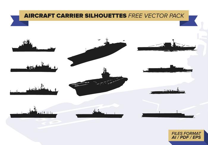 Aircraft Carrier Silhouettes Free Vector Pack Aircraft Carrier Silhouettes Free Vector Pack